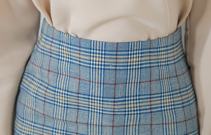 Mode Check H-line Midiskirt