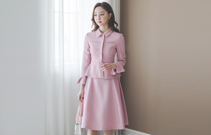Formal Classic Flared Two-piece SET