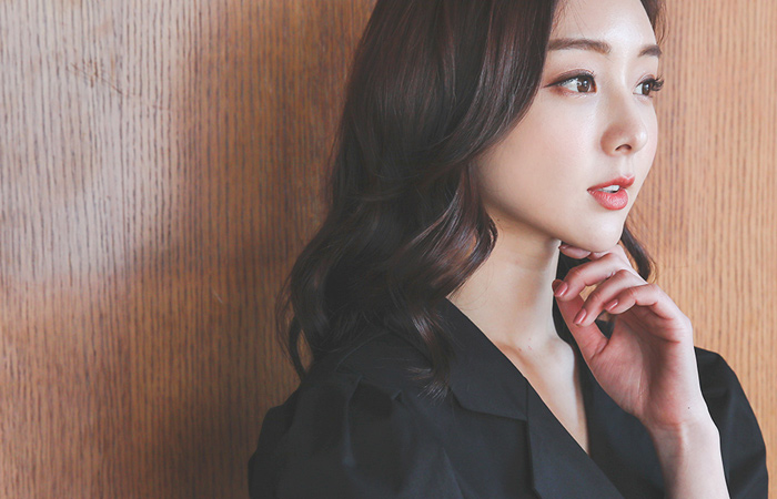 Puff Cotton Trench Dress