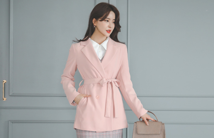 Basic Double Tailored Harp Jacket