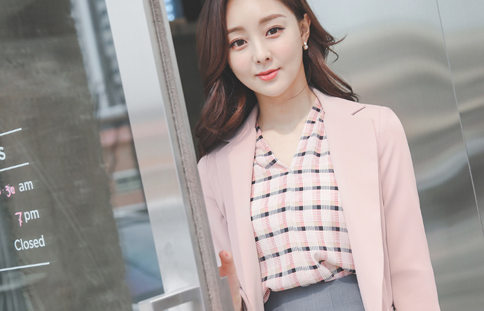 Mode Basic One-Button Single Jacket