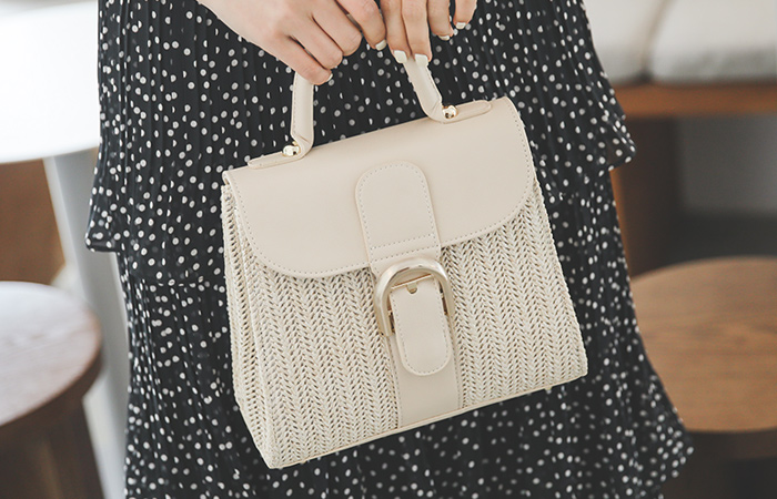 Nature Rattan Mini-Totebag