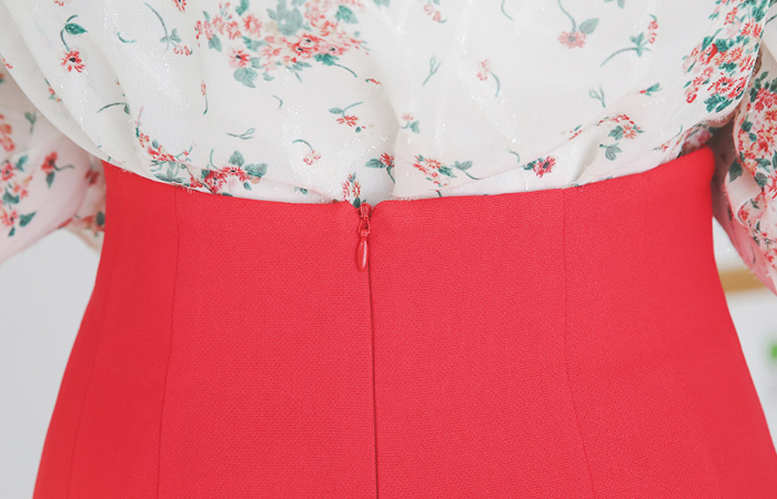 Soft high waist Span Mini skirt