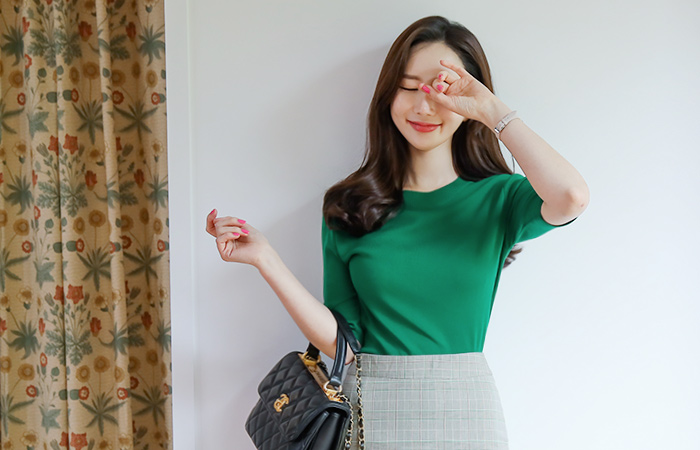 Cooling Fresh Round Knit