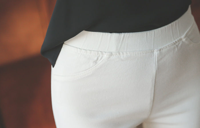 Basic Slim Banding Pants (summer)