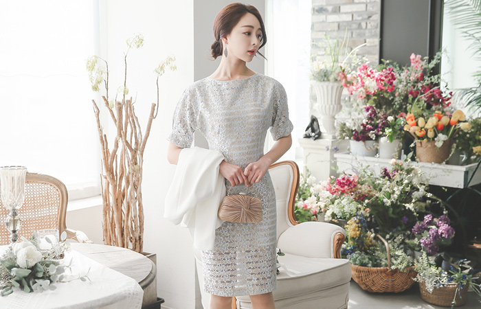 Luxury Shine Race Dress