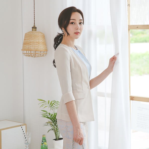 Step minimal No collar Jacket (summer)