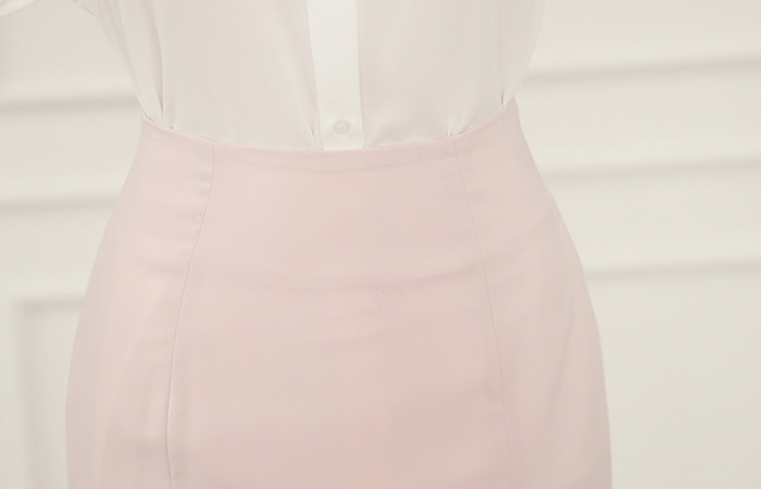 Feminine Pleats Skirt