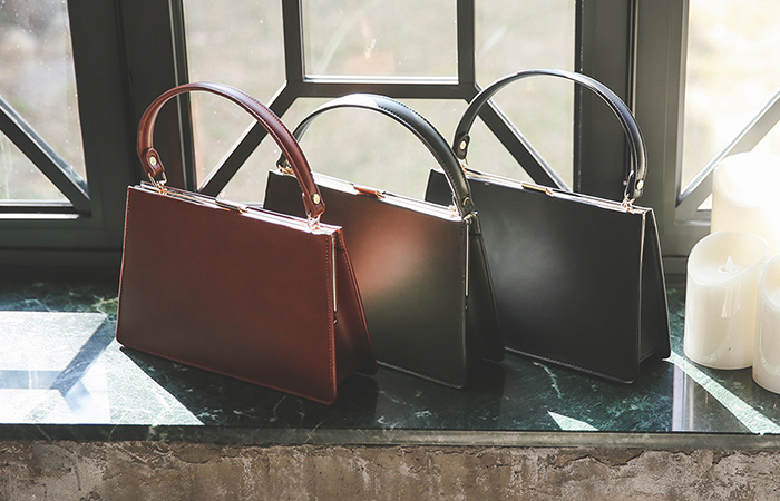 [Models wear36st]Modern Gold Square Tote bag