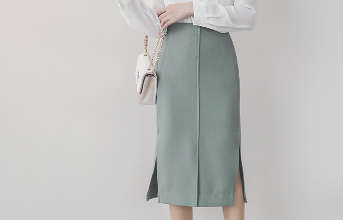 multi Slit Cutting-line Span Skirt