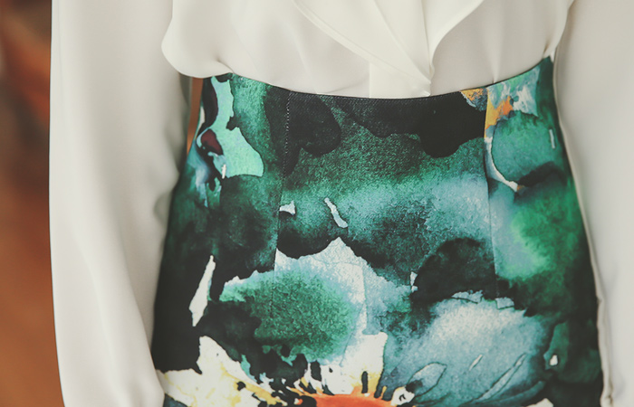 Fantatia Flower High Skirt