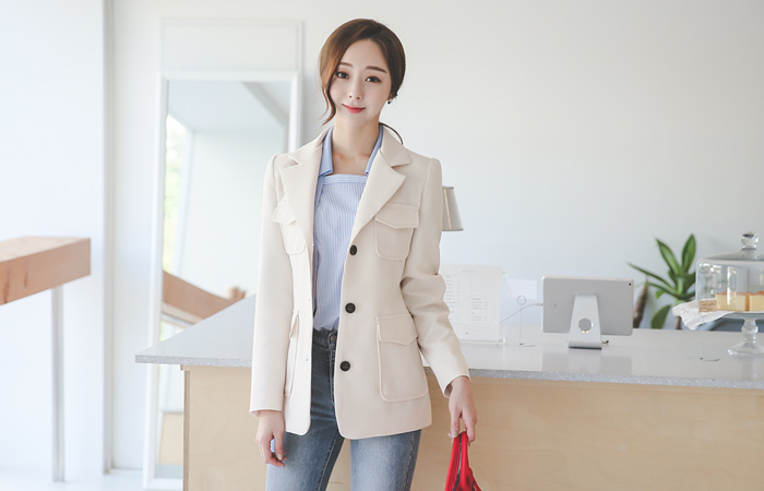 Modern City Envelope Jacket