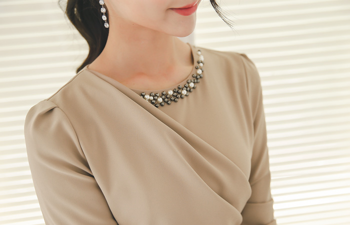 Lavelle Pearl Beading Dress Dress II