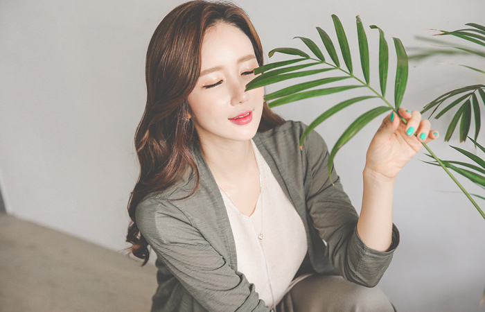 Yeopteuim ice slabs Long Cardigan