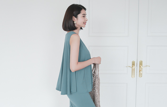 쿨져지 Flared Tower&Pants SET