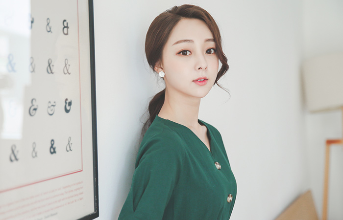 비욘드 Mermaid Cotton Long Dress