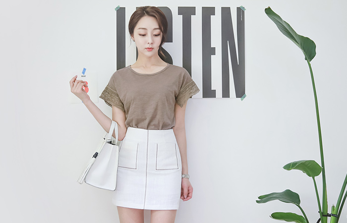 Taping Race Slab Short T shirts