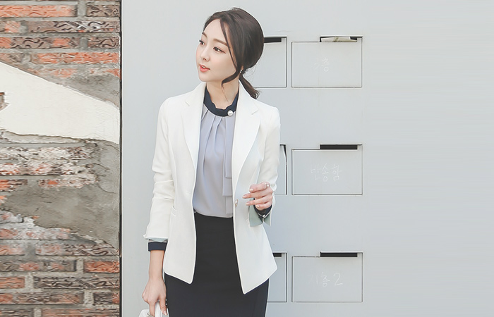 pearl gold circle sleeve color Jacket