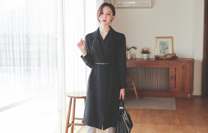 Modern Side Slit Long Vest