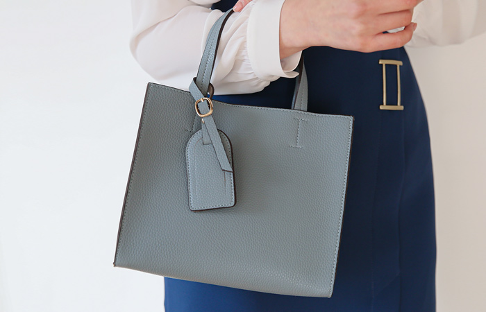 [Models wear41st]Y Square Color Mini Tote bag