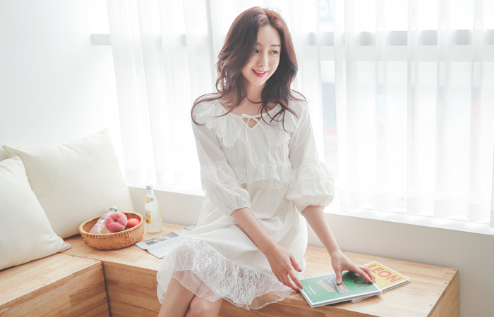 Romantic Lace Gemma Pajamas Dress