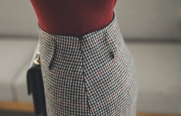 Classic Check Mermaid Skirt