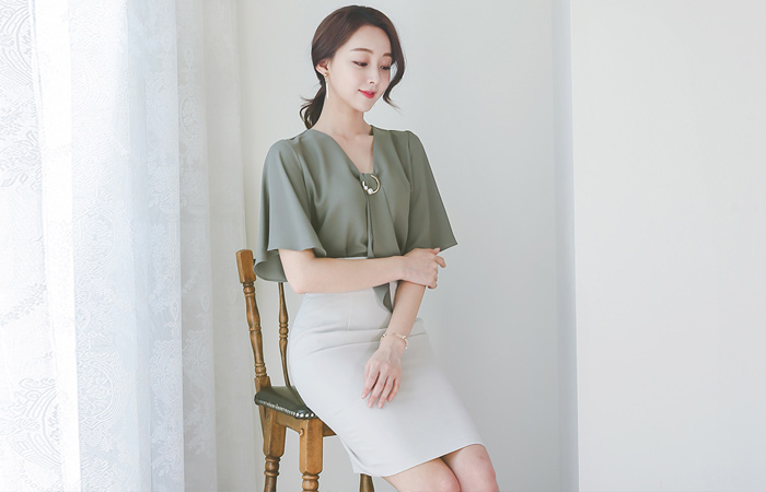 Nature high waist Skirt (summer)