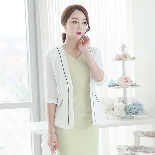 Piping Linings Linen Texture Jacket