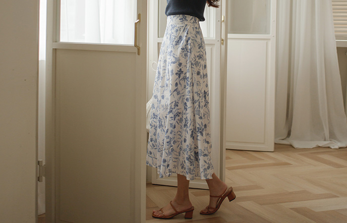 Grace Volume A-line Rong Skirt