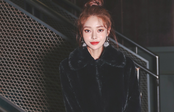 Daily ECO-Fur Hook Collar Jacket