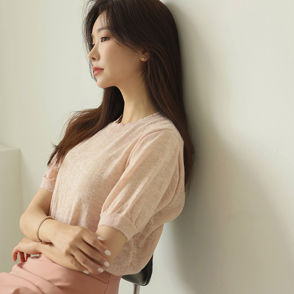 Macaron Summer Round Knit