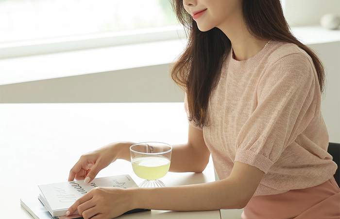 Macaron Summer Round Knit