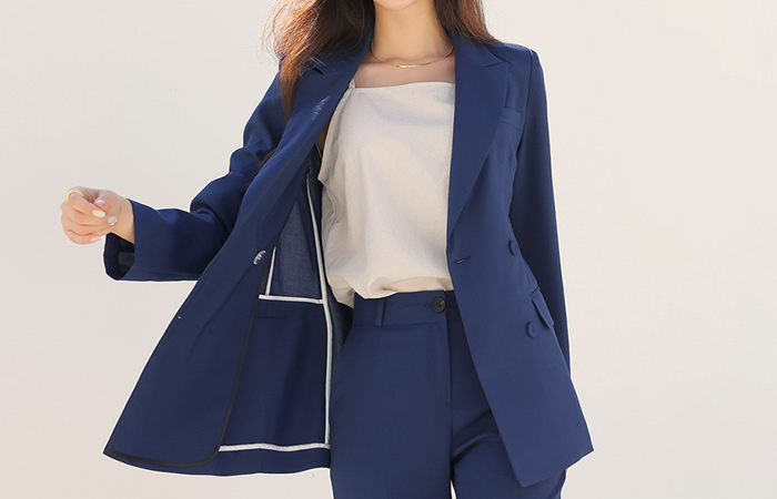 Official Mood Double-button Set-up Jacket