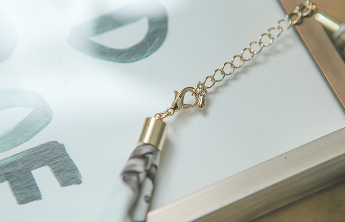 Patterns Scarf Necklace