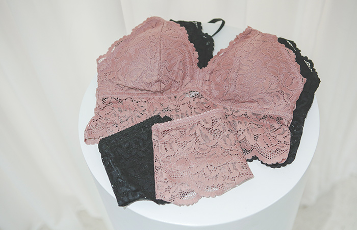Romantic Lace Bralette&Briefs (Set)