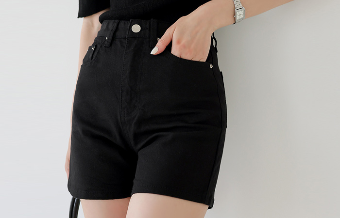 Summer Daily Cotton Span Short Pants