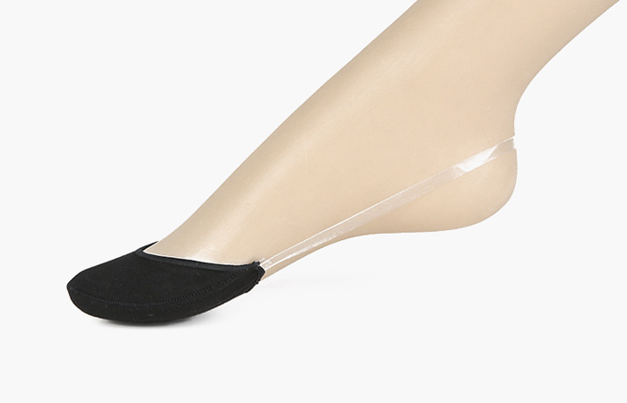 Non-Slip Transparent Sling Backs No-Show Socks