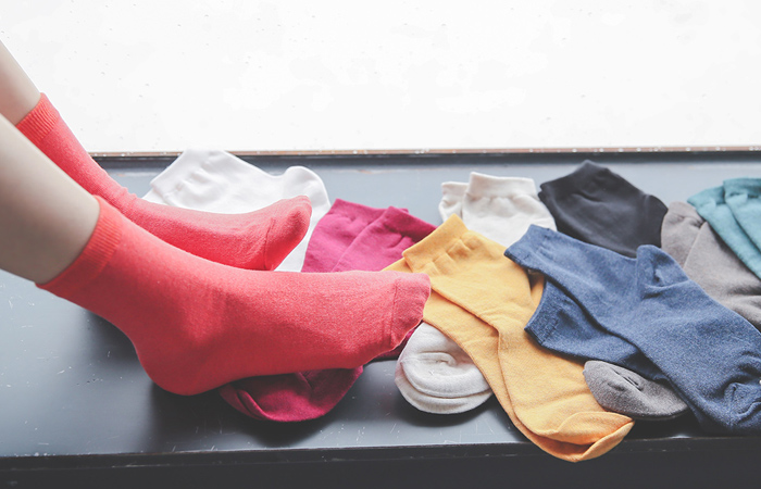 Basic Color Simple Ankle Socks