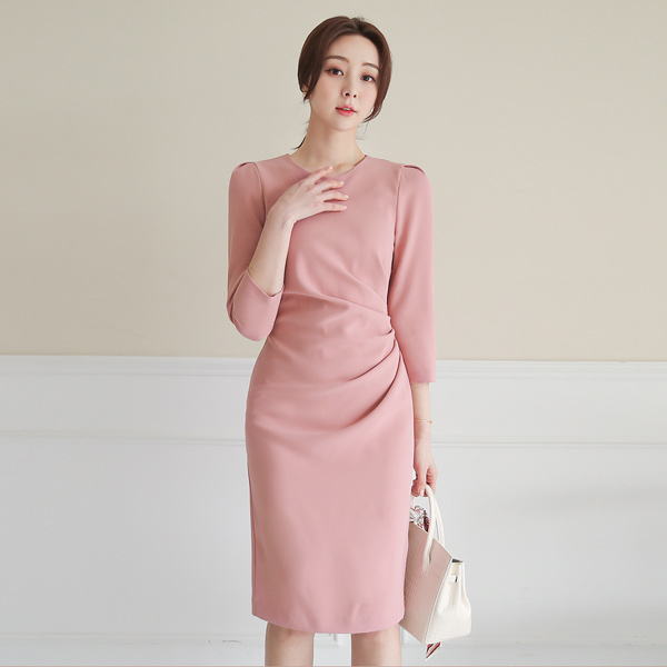 Bliese Drape Shirring Dress(spring) Ⅱ