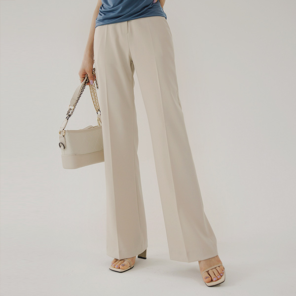 베인 Span Wide Boot-Cut Slacks