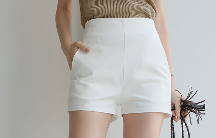 Clean Cotton Span short length Pants