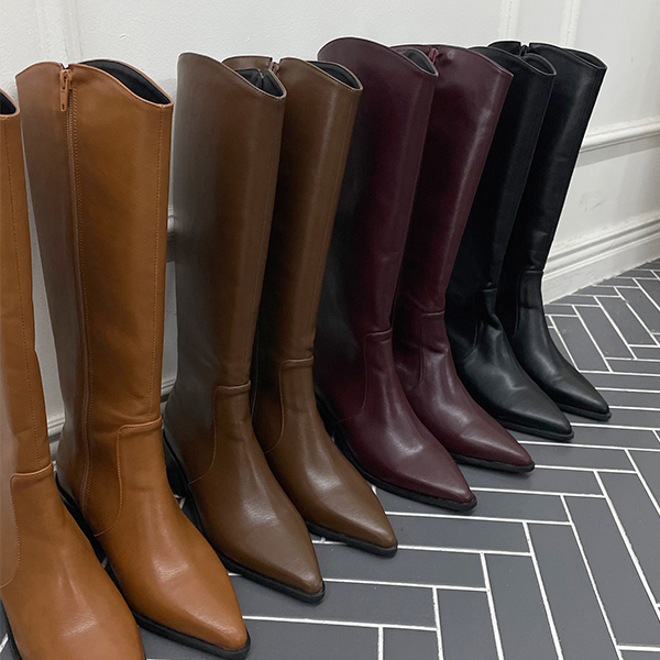 ODE Color Point Western Long Boots