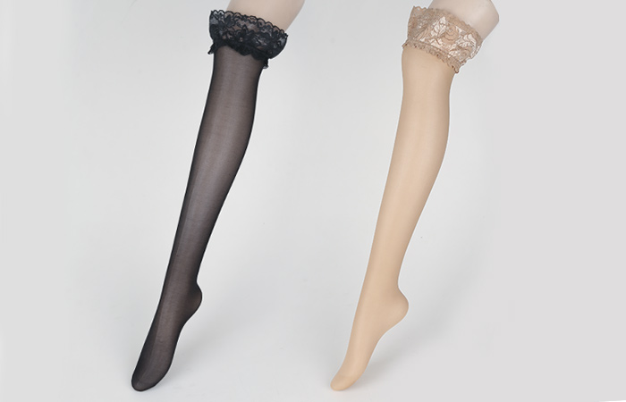 Lace band over your tights