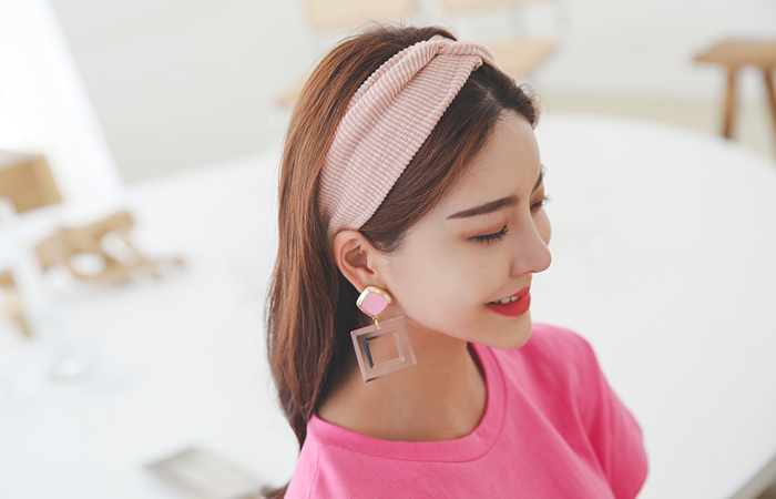 Simple Twist Corduroy hairband