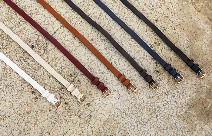 Modern Color Slim Line Belt