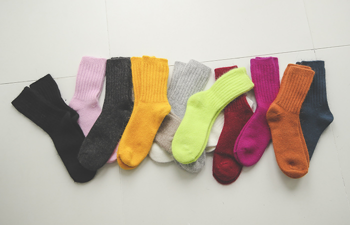 Wool Blend 마일드 Angora Socks