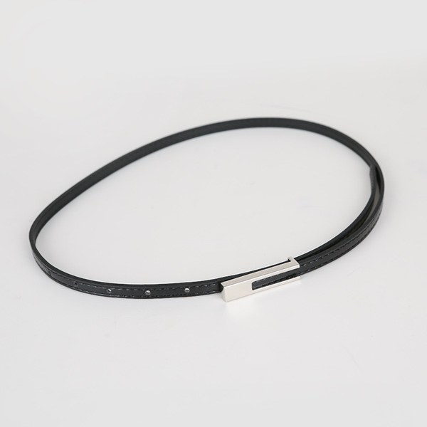 Silver Point Slim simple Belt
