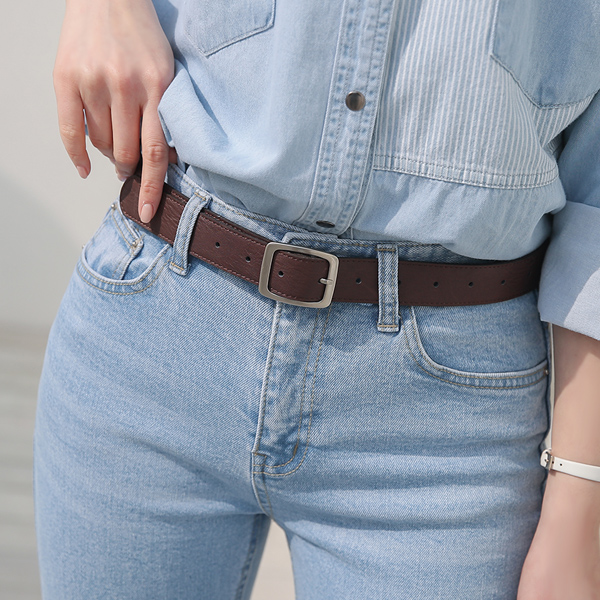 Simple Rounding Square Buckle Belt