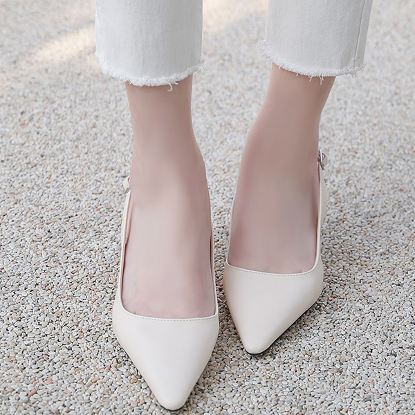 Sharply front SlingBack Heels