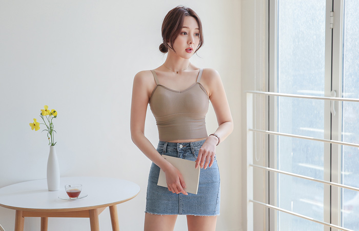 Comfort Glam Tension Corduroy Bralette